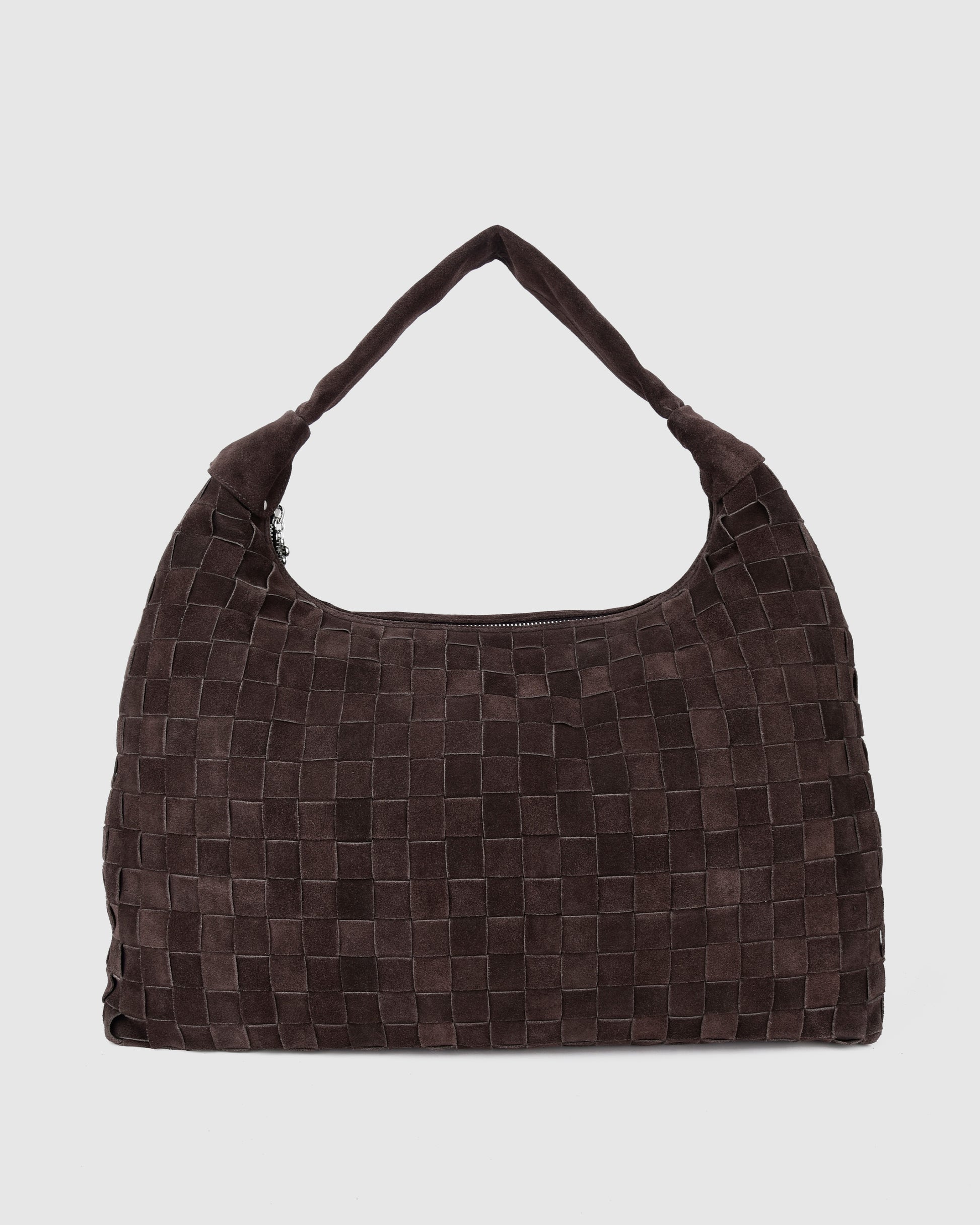 Núnoo Maxi Dandy Braided Suede Dark Brown Maxi Dark brown