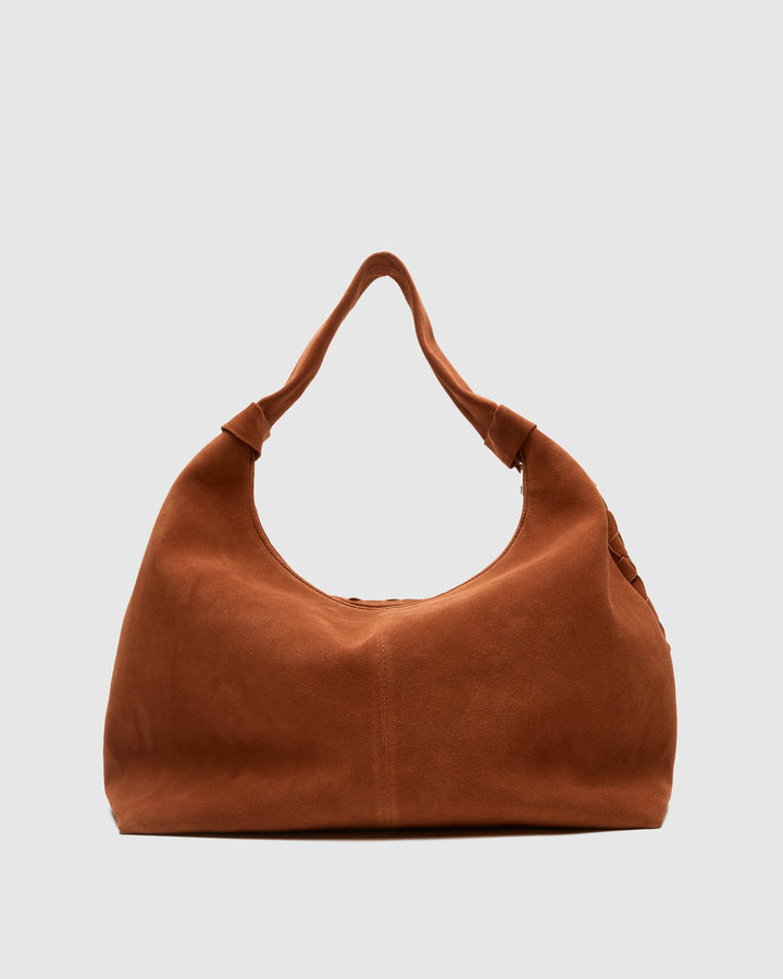 Núnoo Maxi Dandy Braided Suede Redwood Maxi Redwood