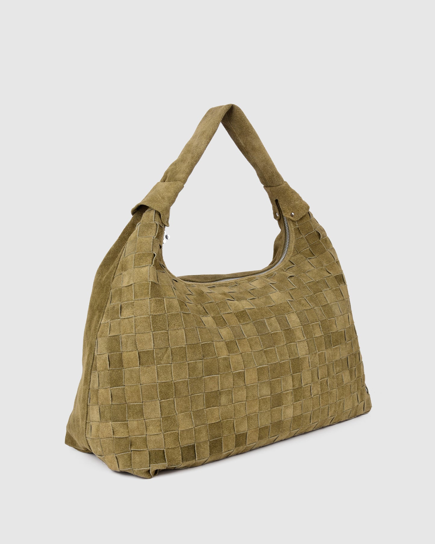 Núnoo Maxi Dandy Braided Suede Sage Maxi Sage