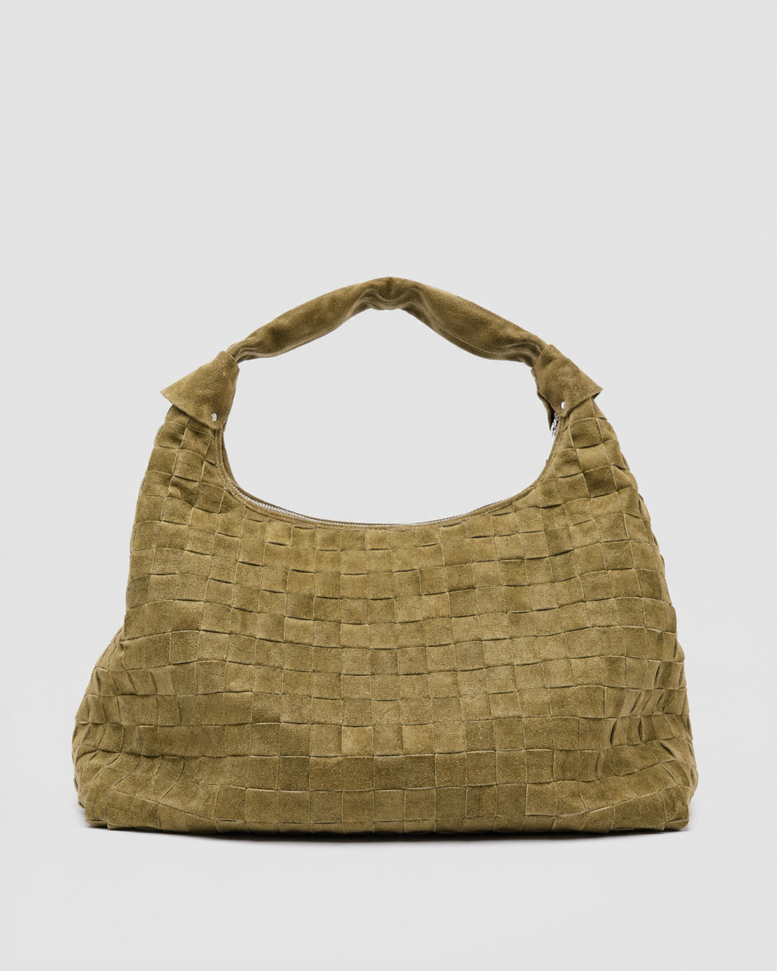 Núnoo Maxi Dandy Braided Suede Sage Maxi Sage