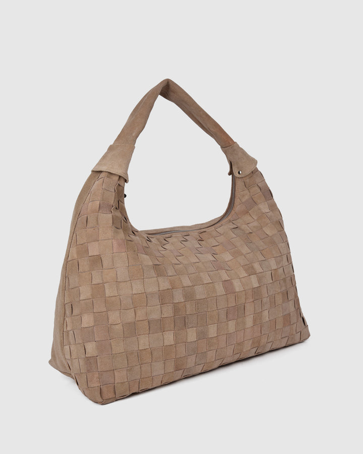 Núnoo Maxi Dandy Braided Suede Sand Maxi Sand