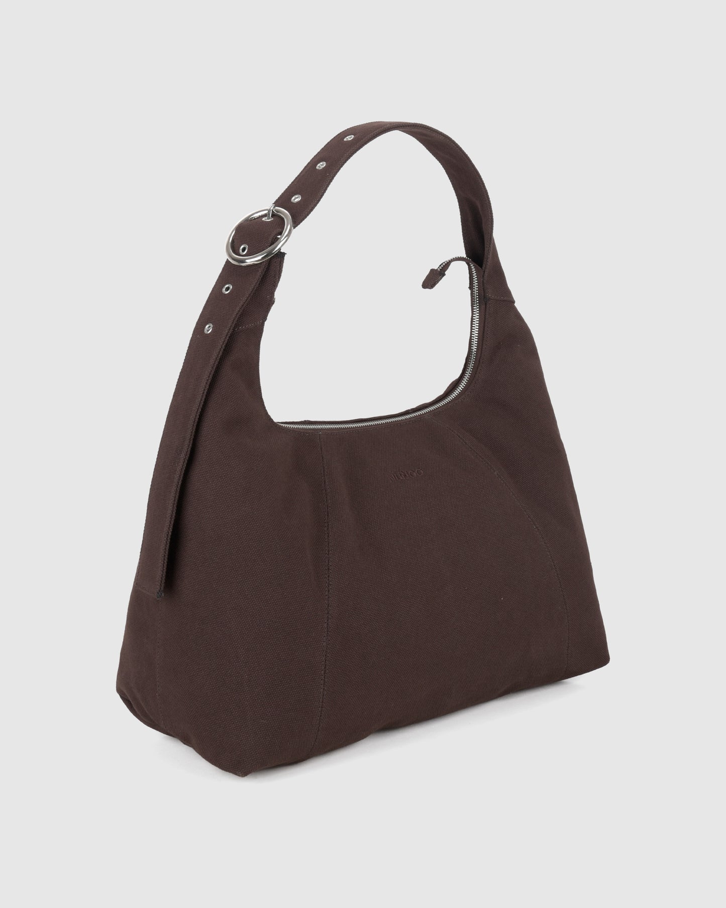 Núnoo Maxi Dandy Buckle Canvas Coffee Maxi Coffee