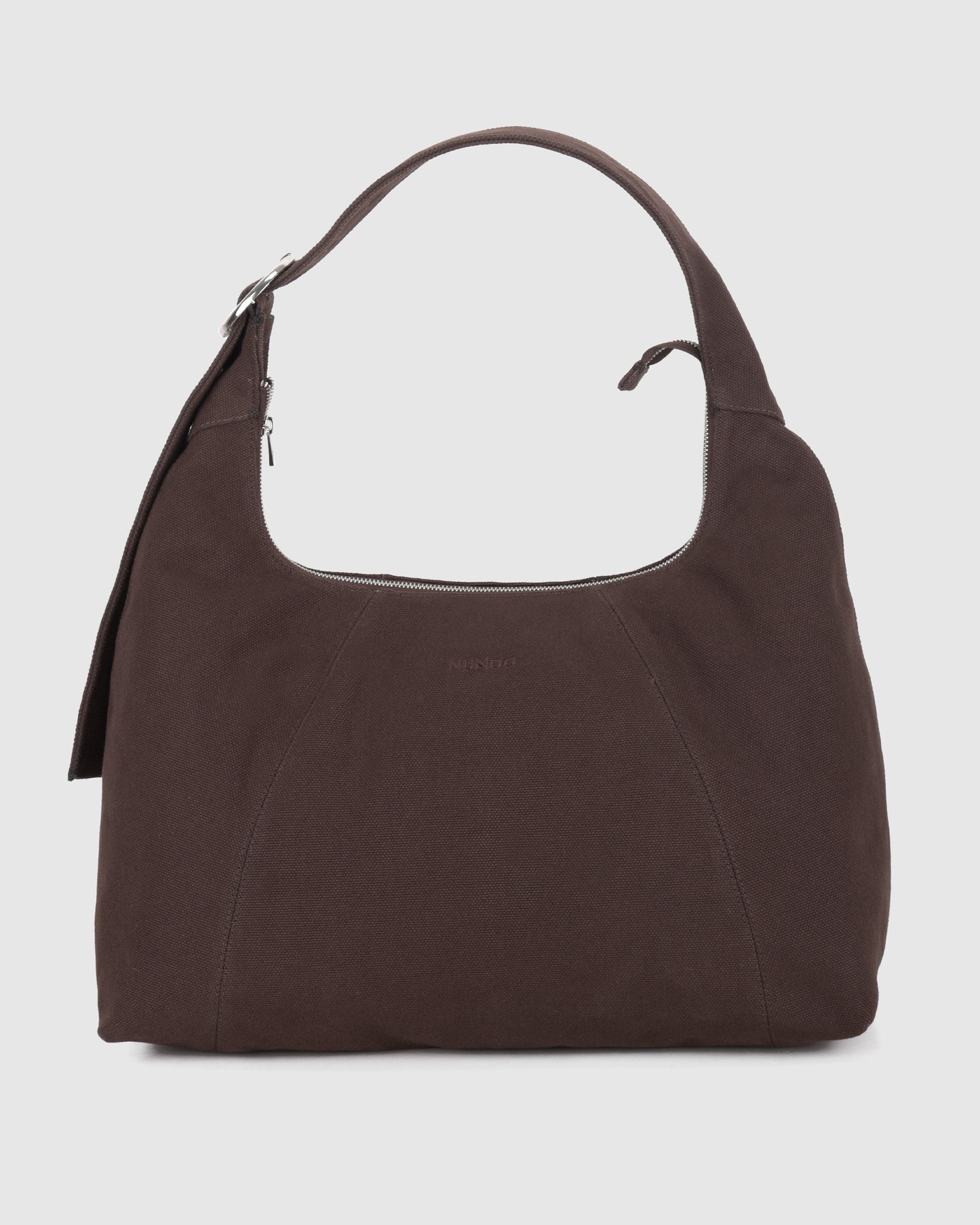 Núnoo Maxi Dandy Buckle Canvas Coffee Maxi Coffee