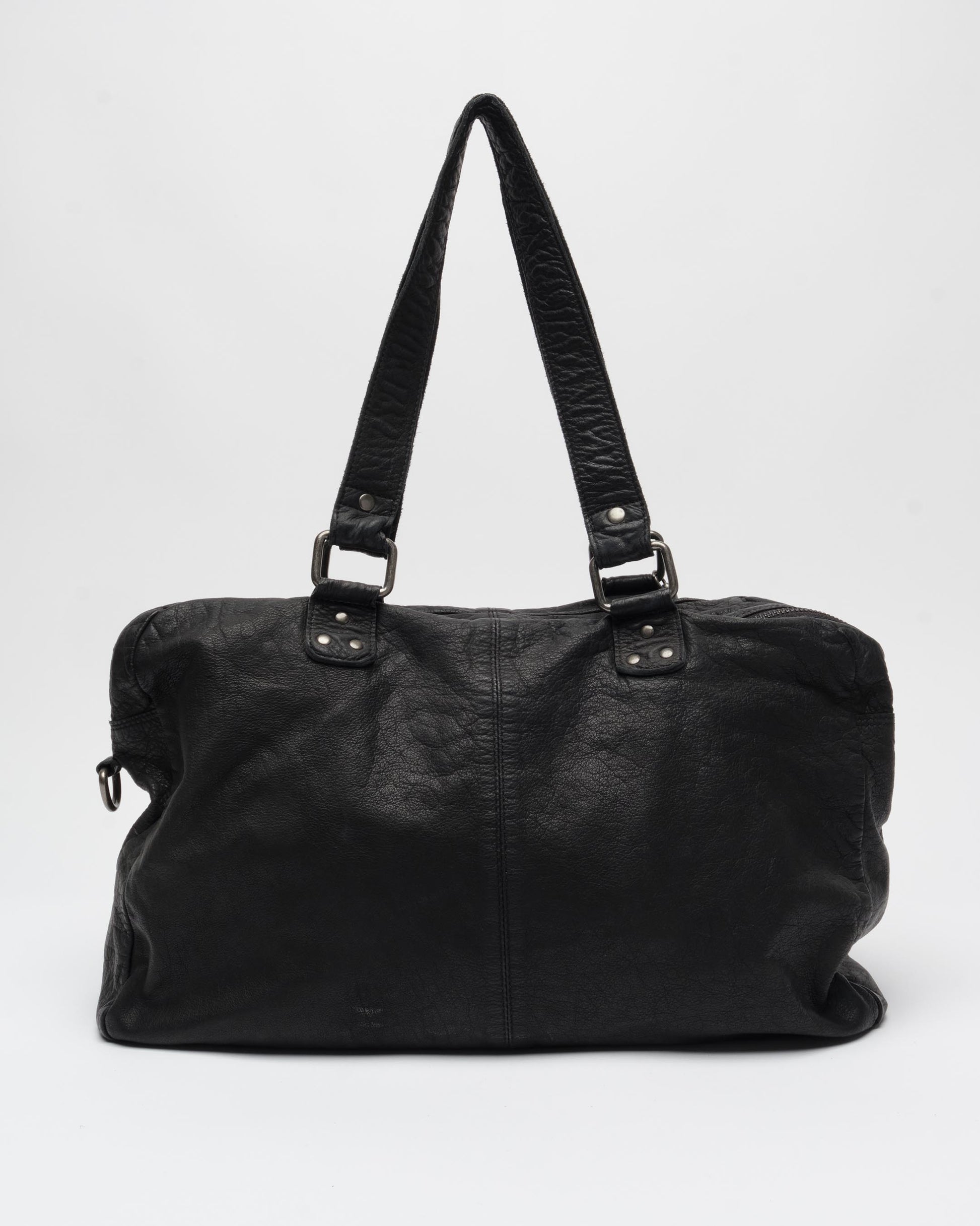 Núnoo Mille Rivet Washed Black w. Antique Silver Maxi Black