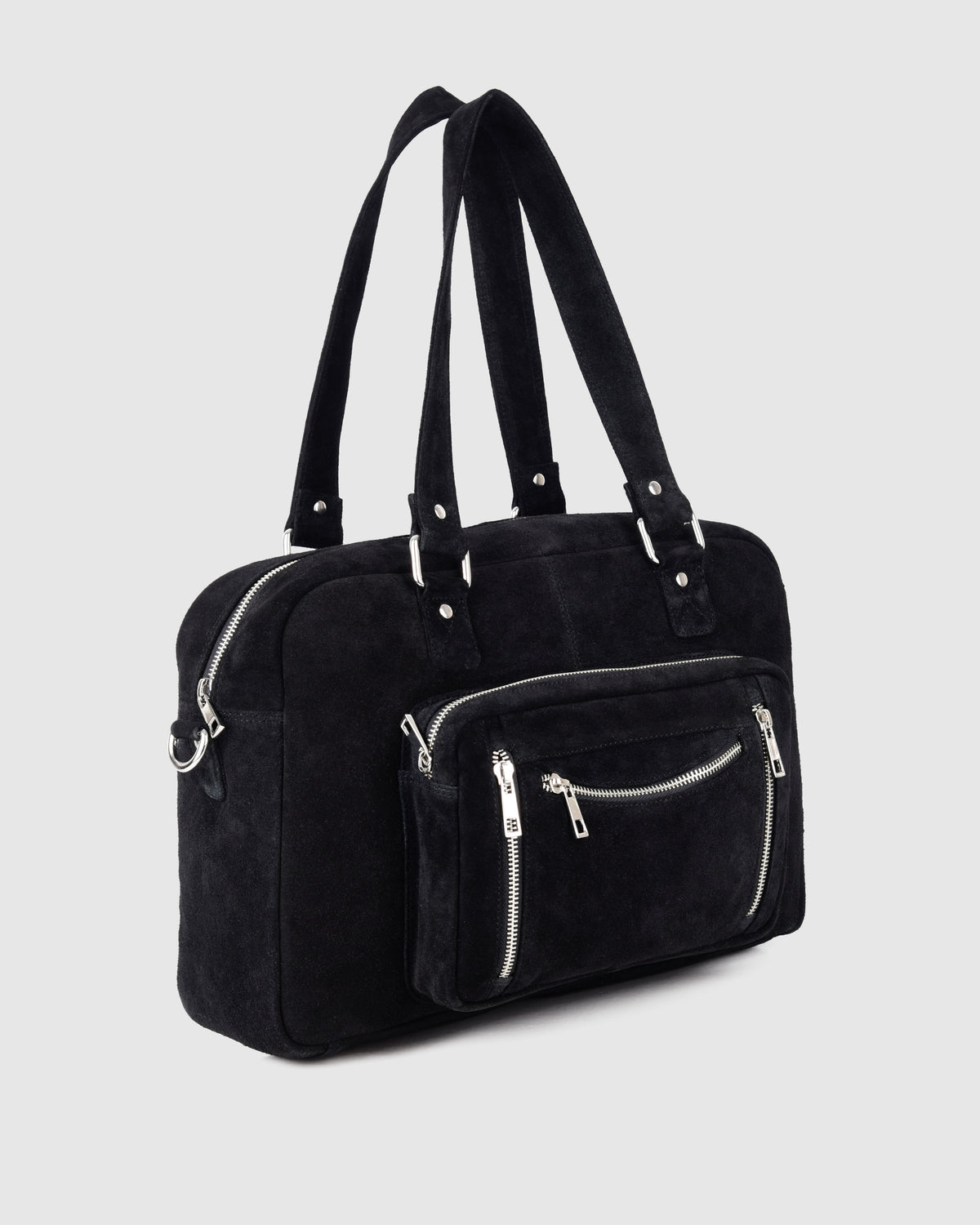 Núnoo Mille Suede Black Maxi Black