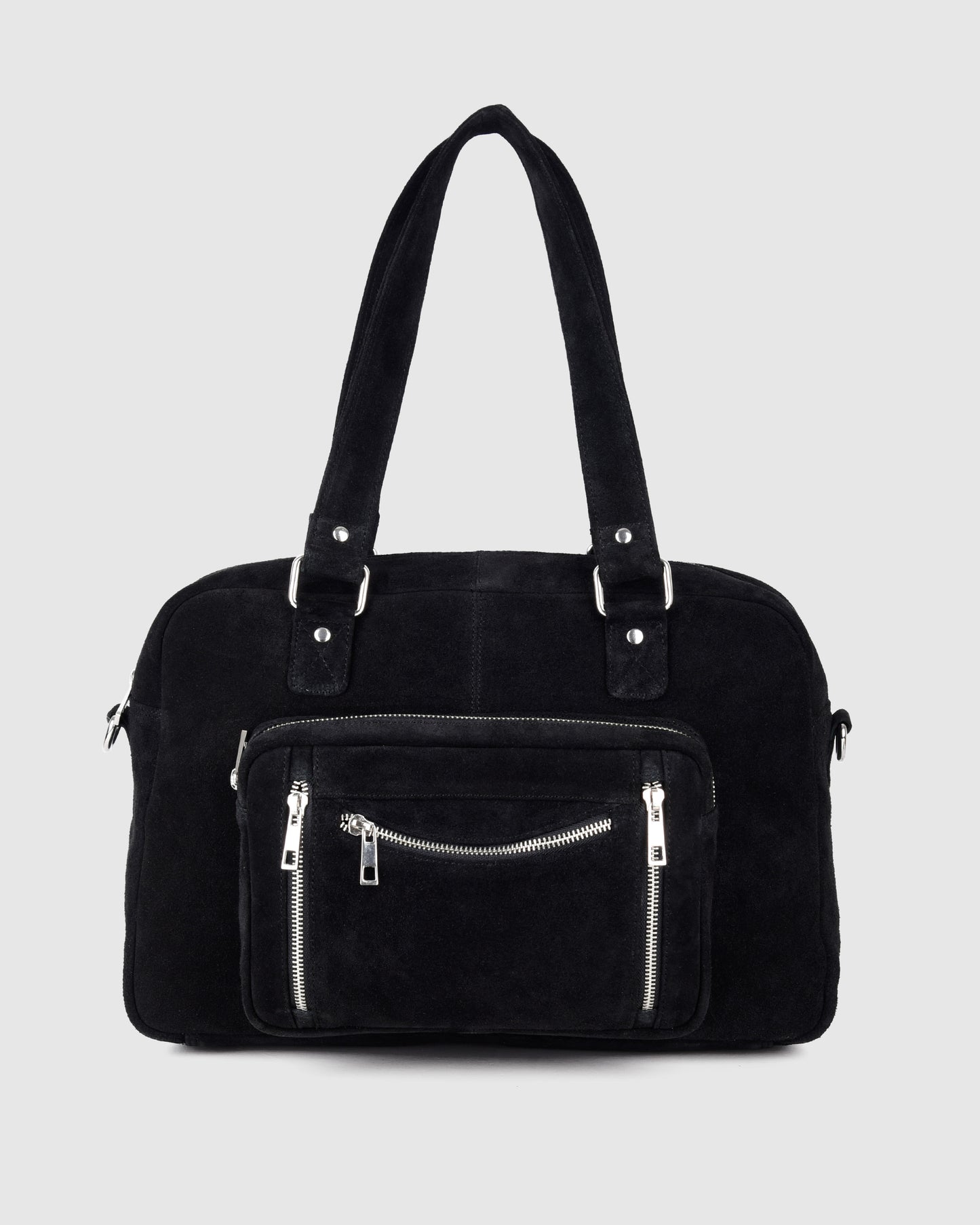 Núnoo Mille Suede Black Maxi Black