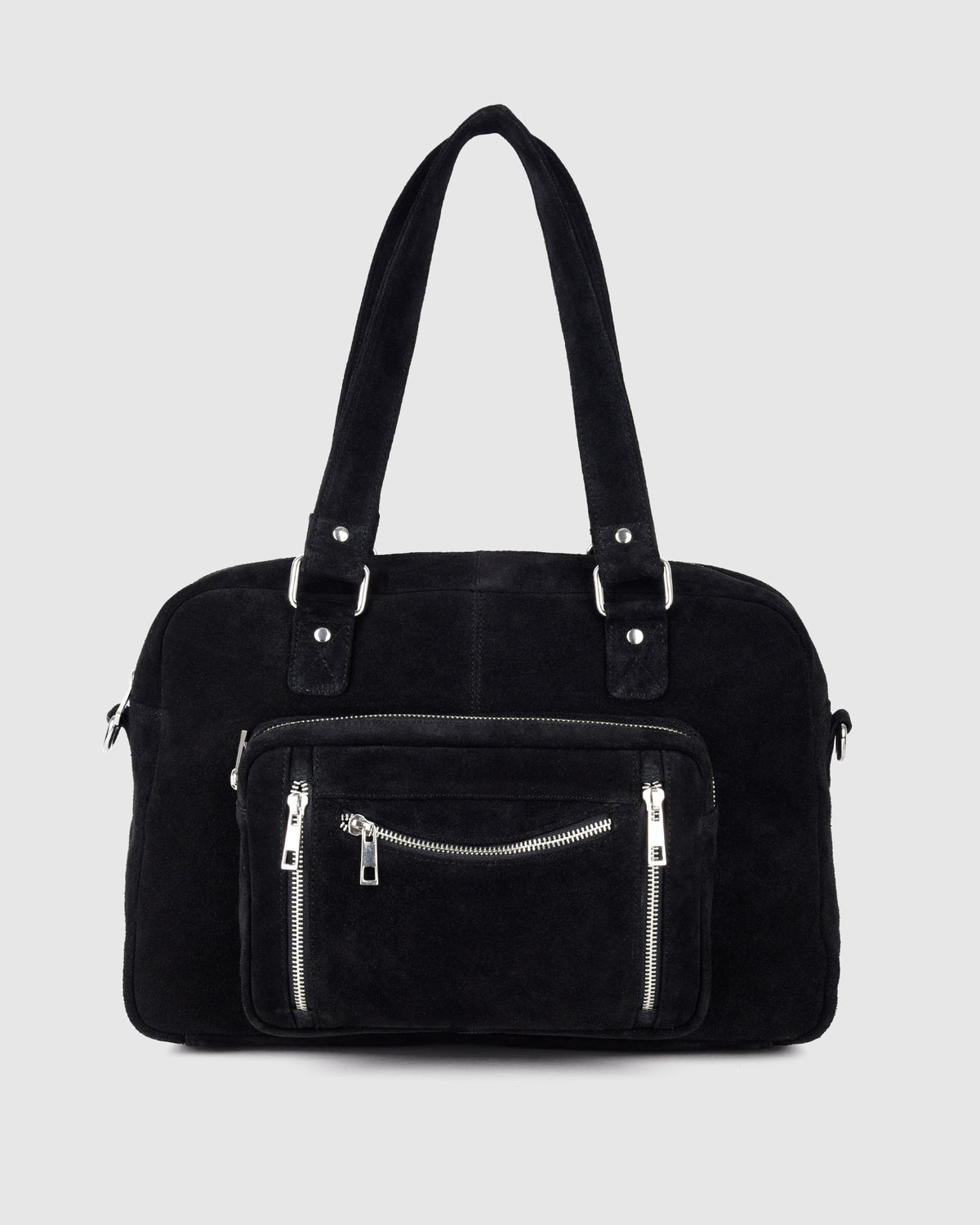 Núnoo Mille Suede Black Maxi Black