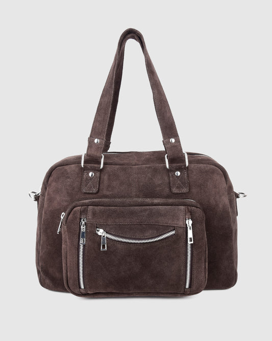 Núnoo Mille Suede Dark Brown Maxi Dark brown