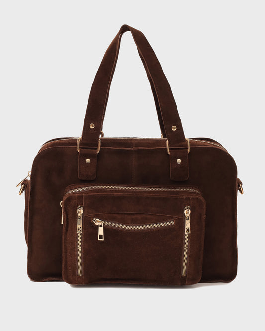 Núnoo Mille Suede Dark Brown Núnoo X Villoid Maxi Dark brown