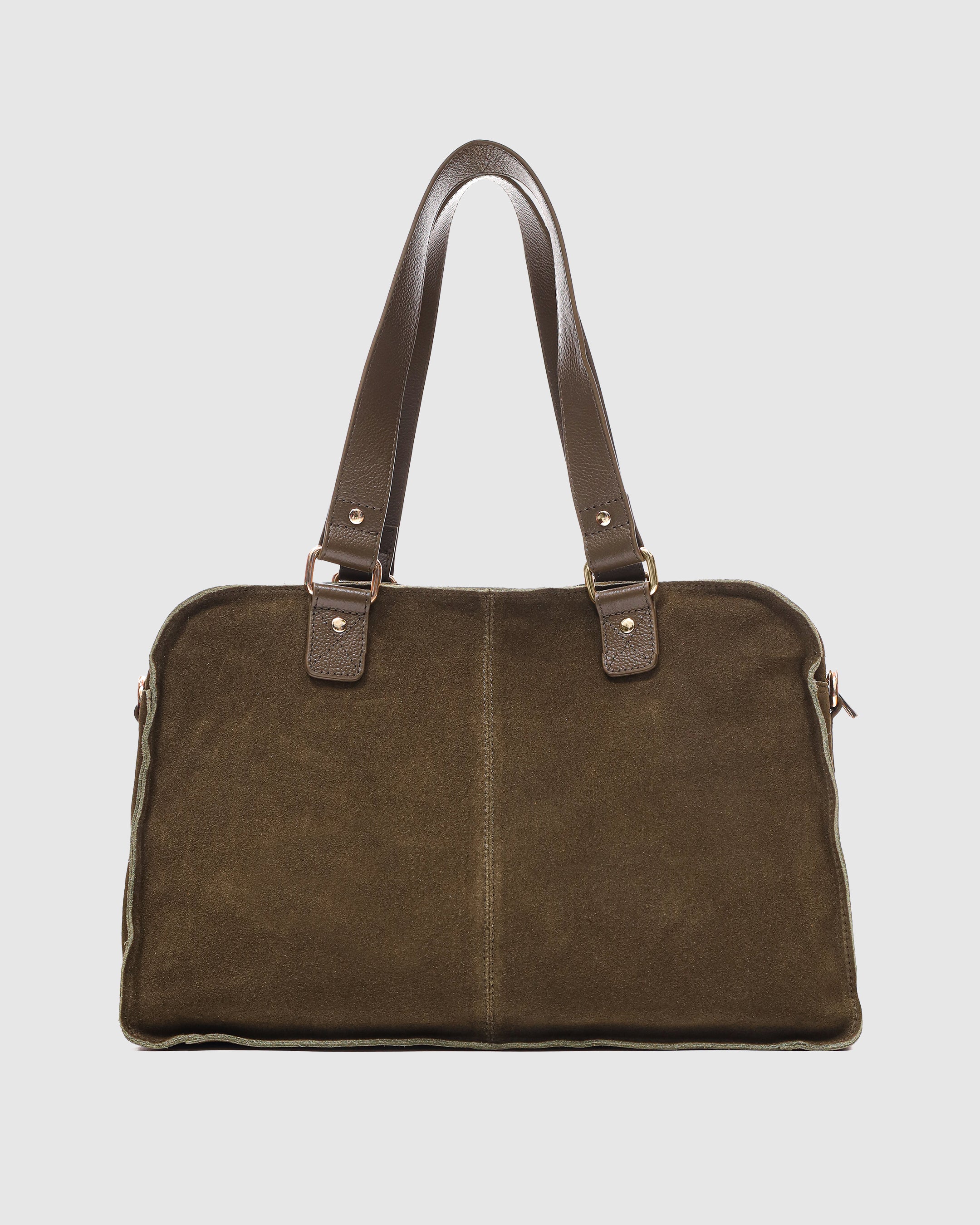 Mille Suede Mix Dark Olive w. Gold – Núnoo NO
