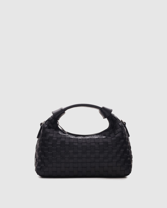 Núnoo Mini Dandy Braided Rain Black Small bag Black