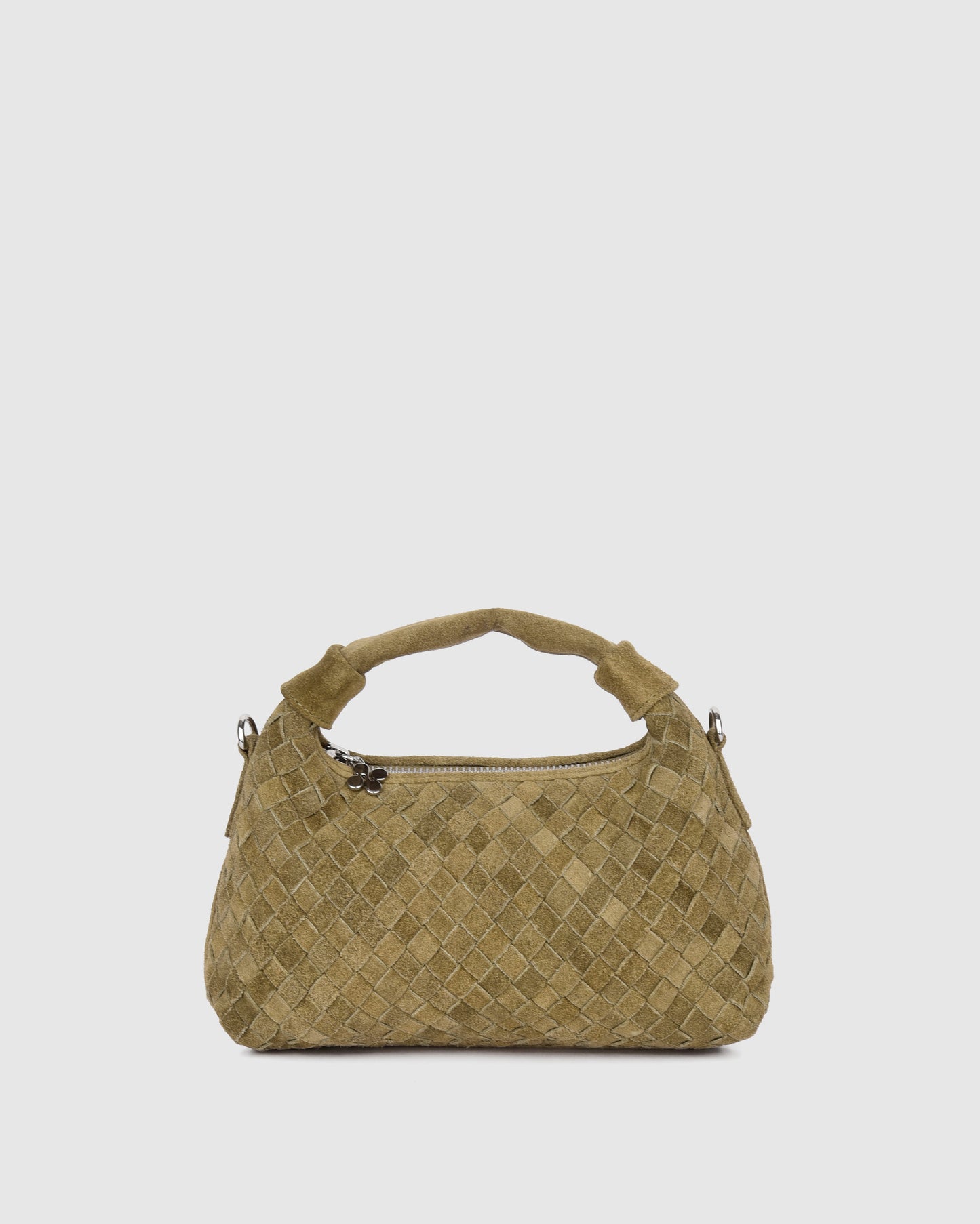 Núnoo Mini Dandy Braided Suede Sage Small bag Sage