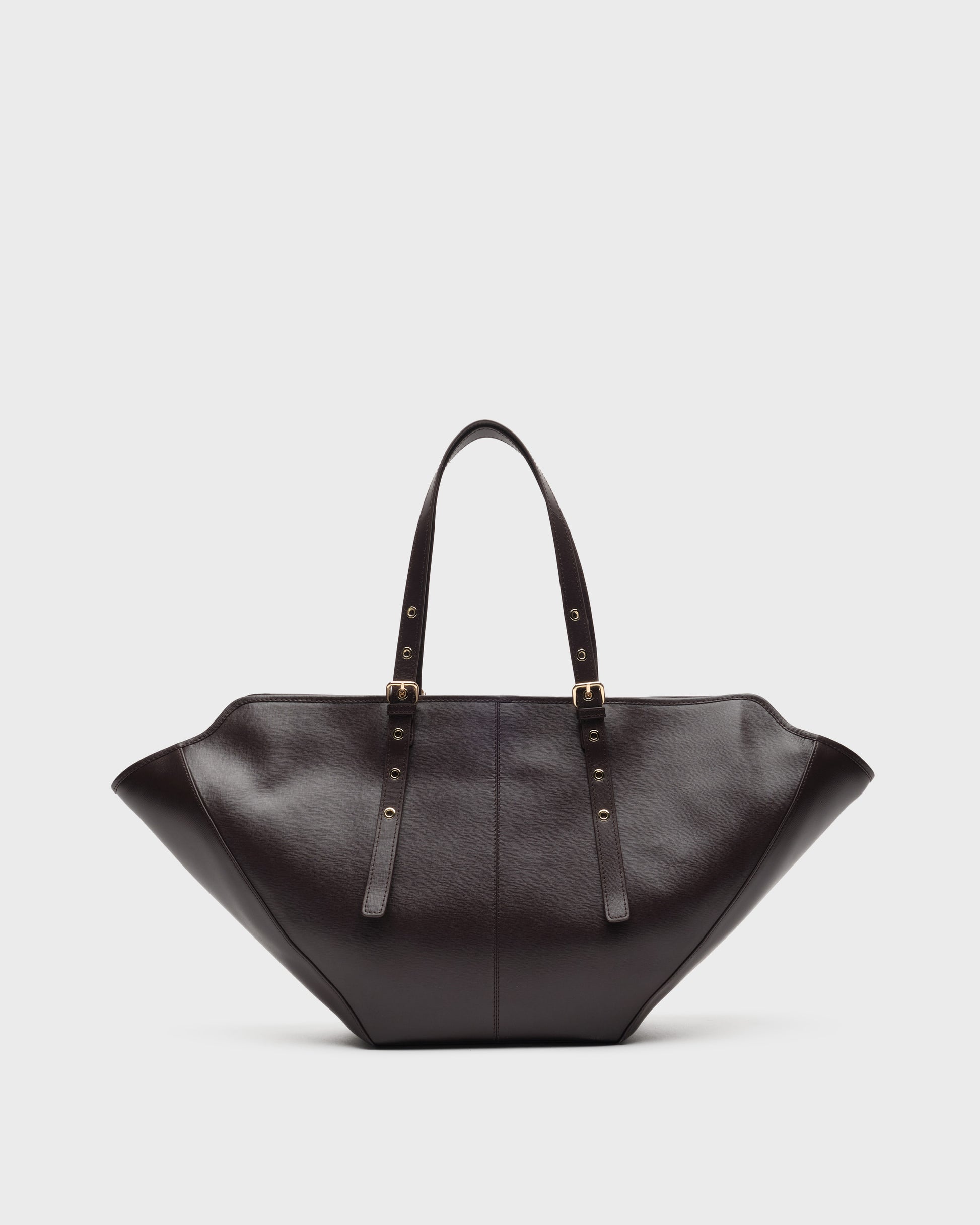 Núnoo Nora Braided Florence Chocolate w. Gold Maxi Chocolate