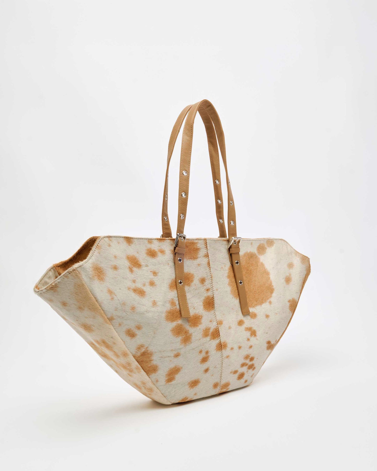 Núnoo Nora Light Brown Dots Maxi Light brown