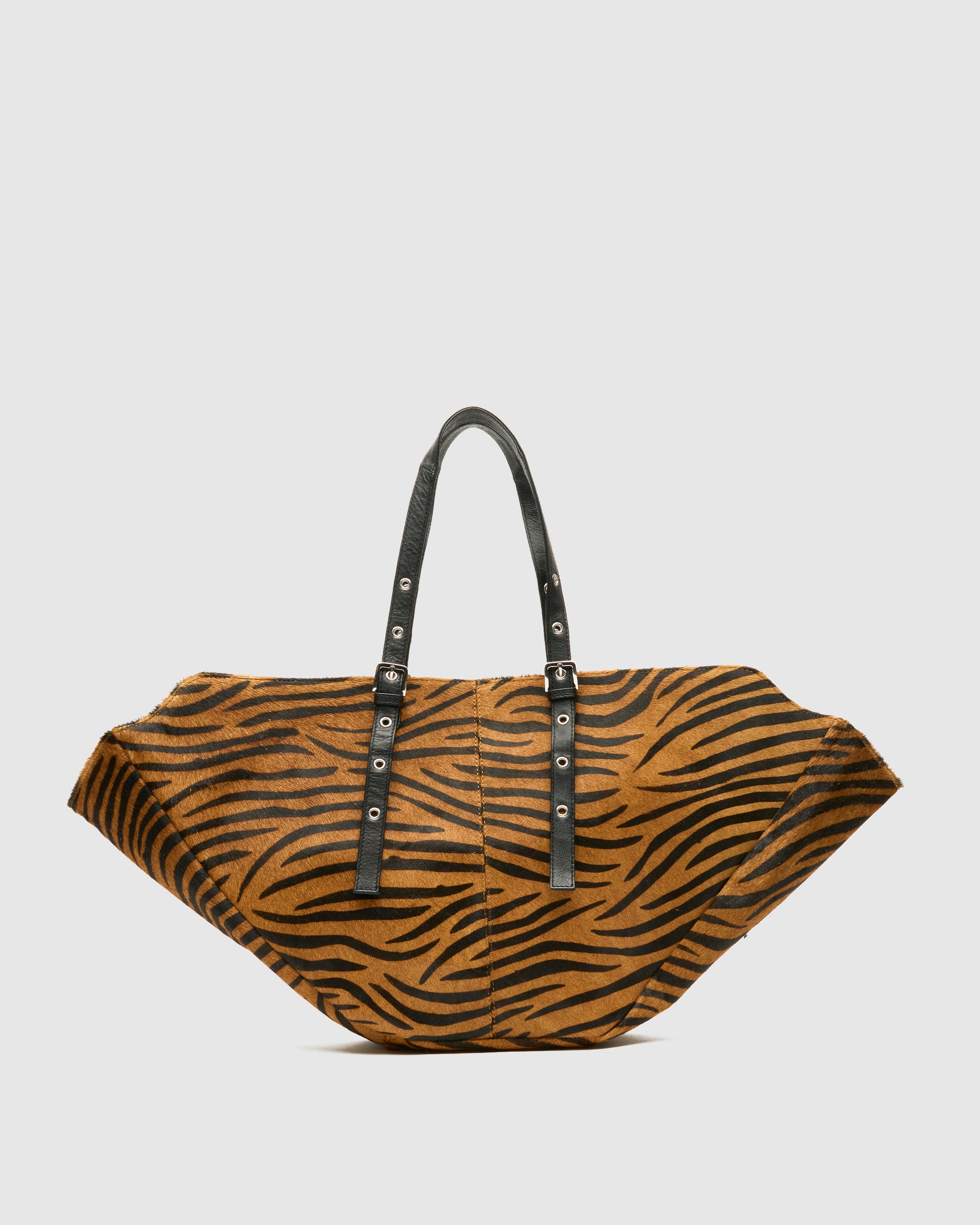 Núnoo Nora Stripes Deluxe Dark Brown Maxi Stripes