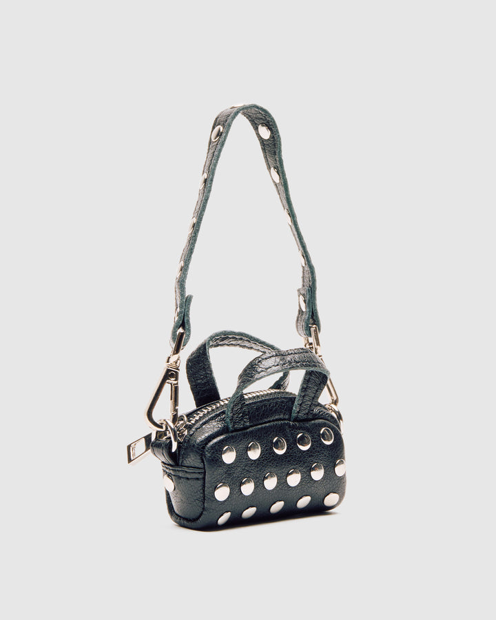 Núnoo Nugget Rivet Mountain Black Small bag Black