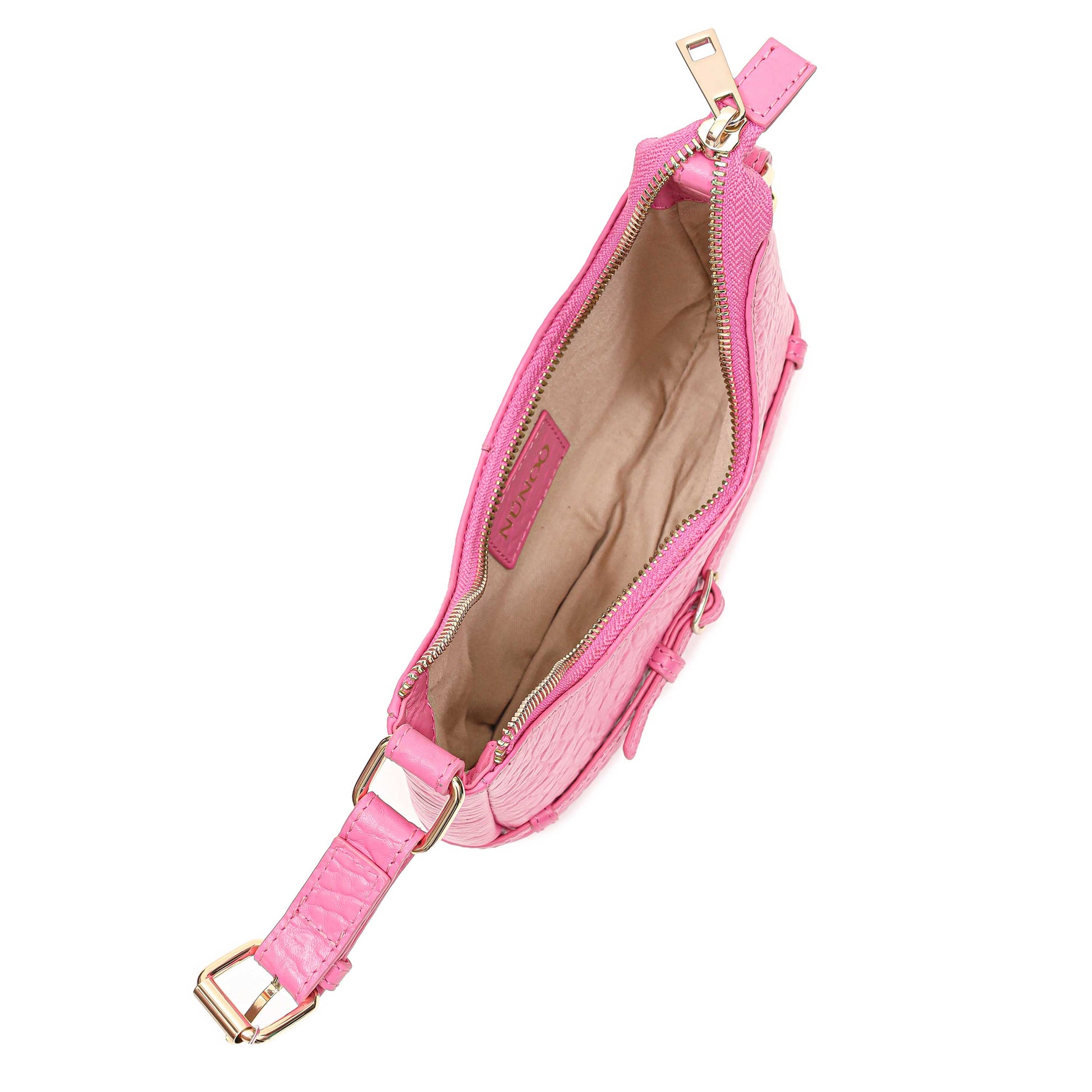 Núnoo Palma Belt New Zealand Pink w. Gold Small bag Pink