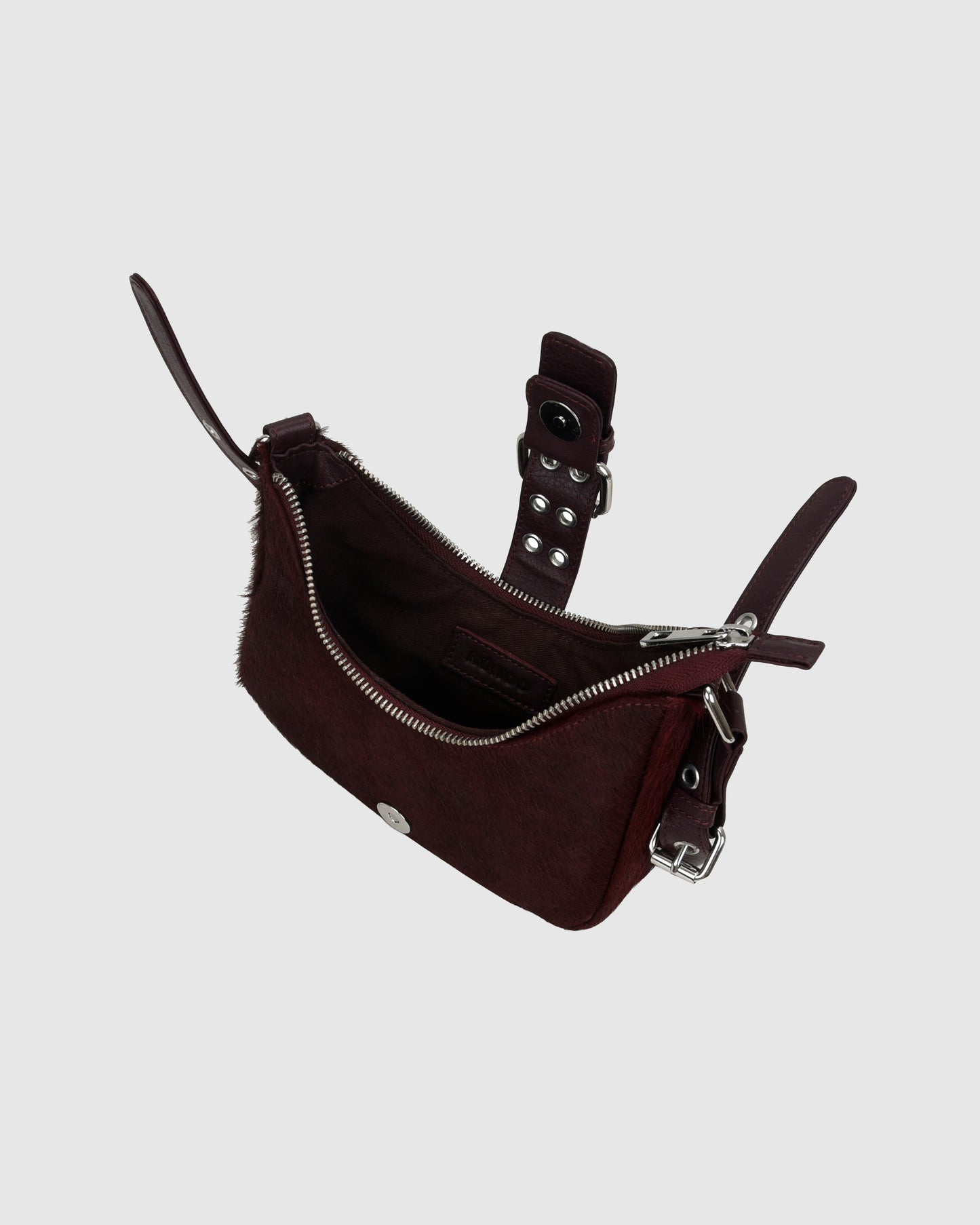 Núnoo Palma Buckle Deluxe Bordeaux Small bag Bordeaux