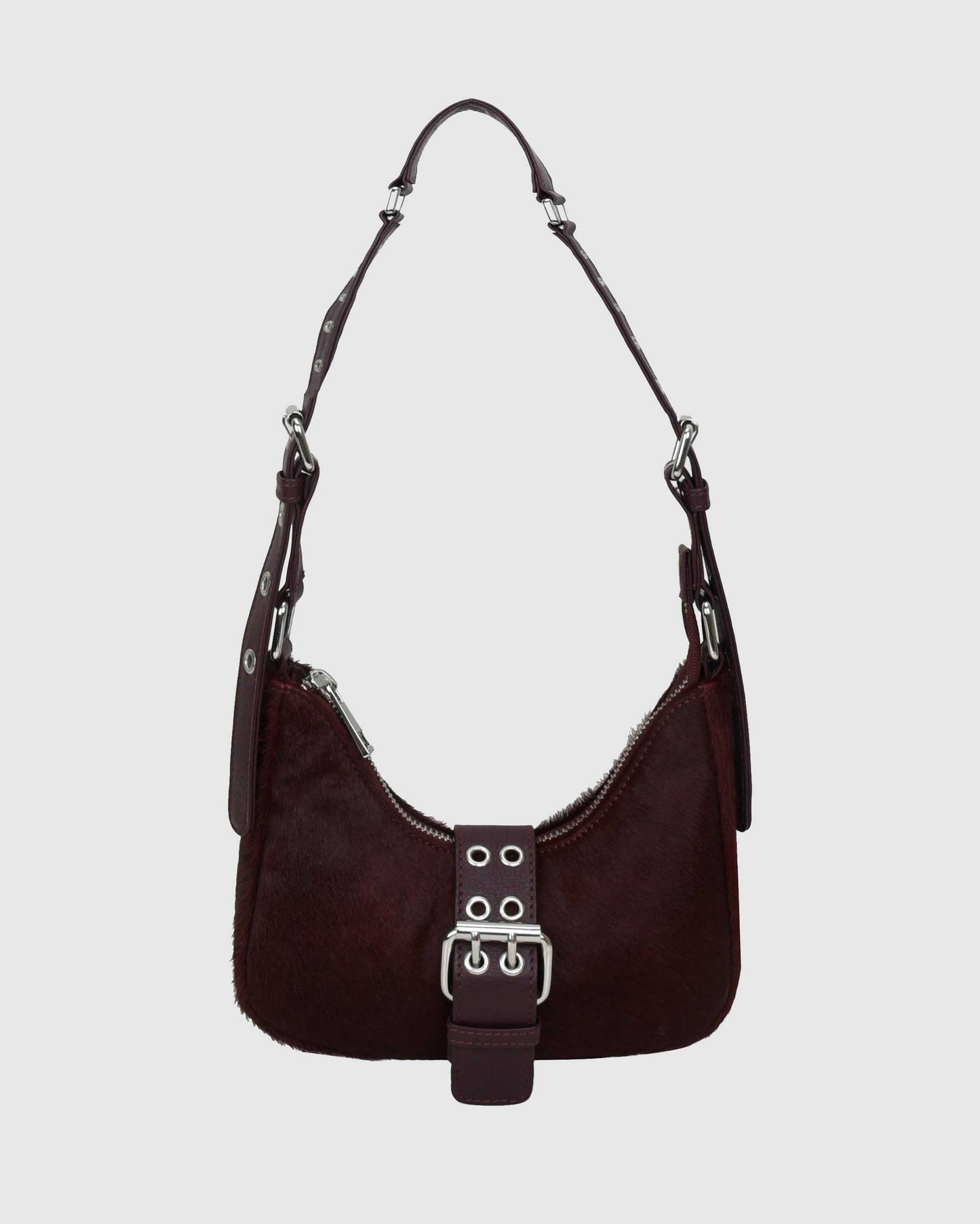 Núnoo Palma Buckle Deluxe Bordeaux Small bag Bordeaux