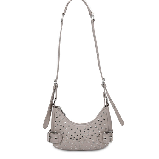 Núnoo Palma Rivet Pure Stone w. Silver Small bag Stone