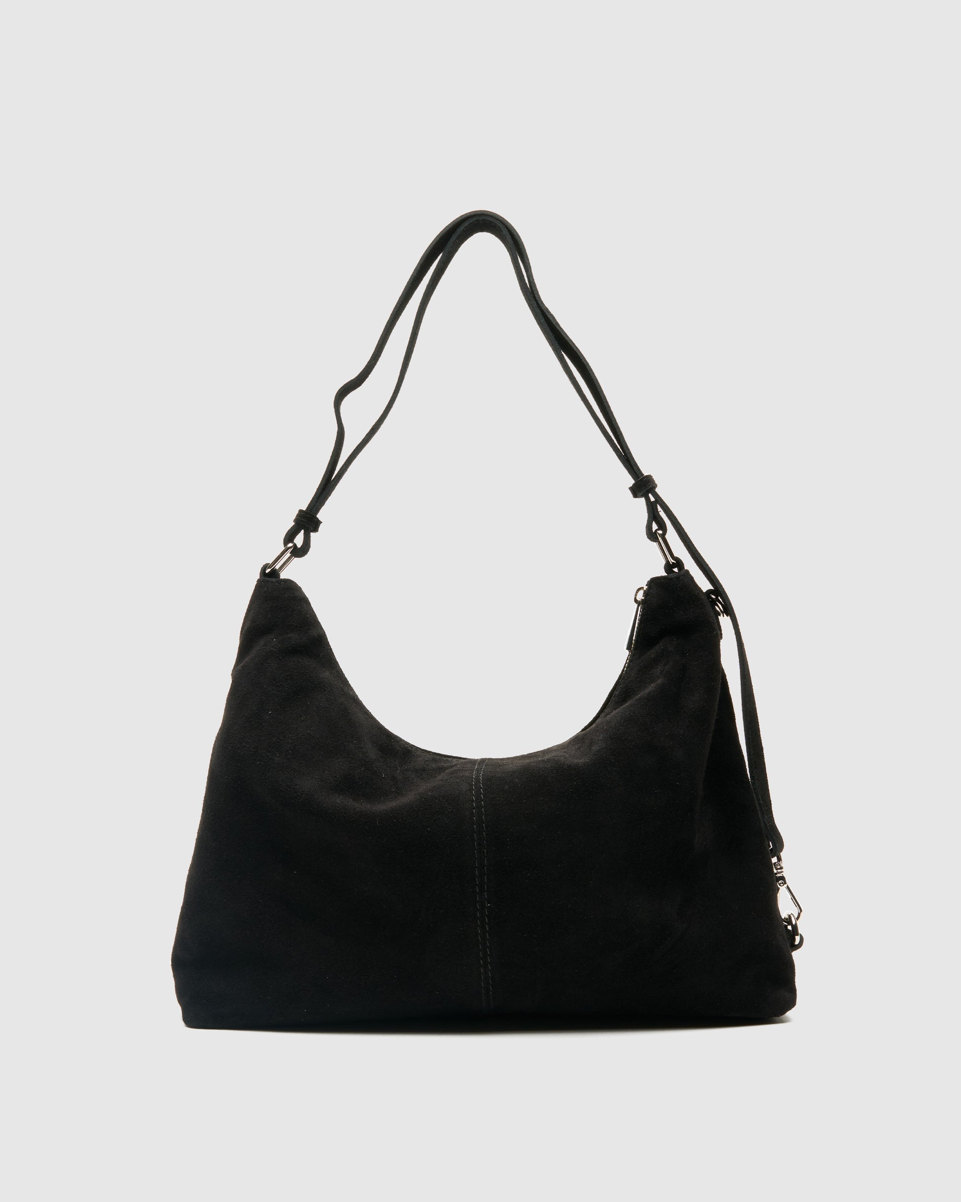 Núnoo Rio Sweetheart Suede Black Large Black