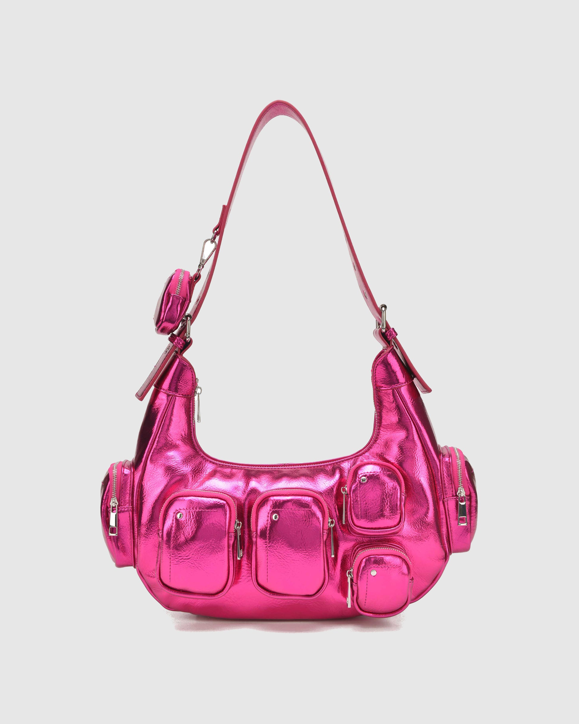 Núnoo Sally Pocket Recycled Cool Pink Medium