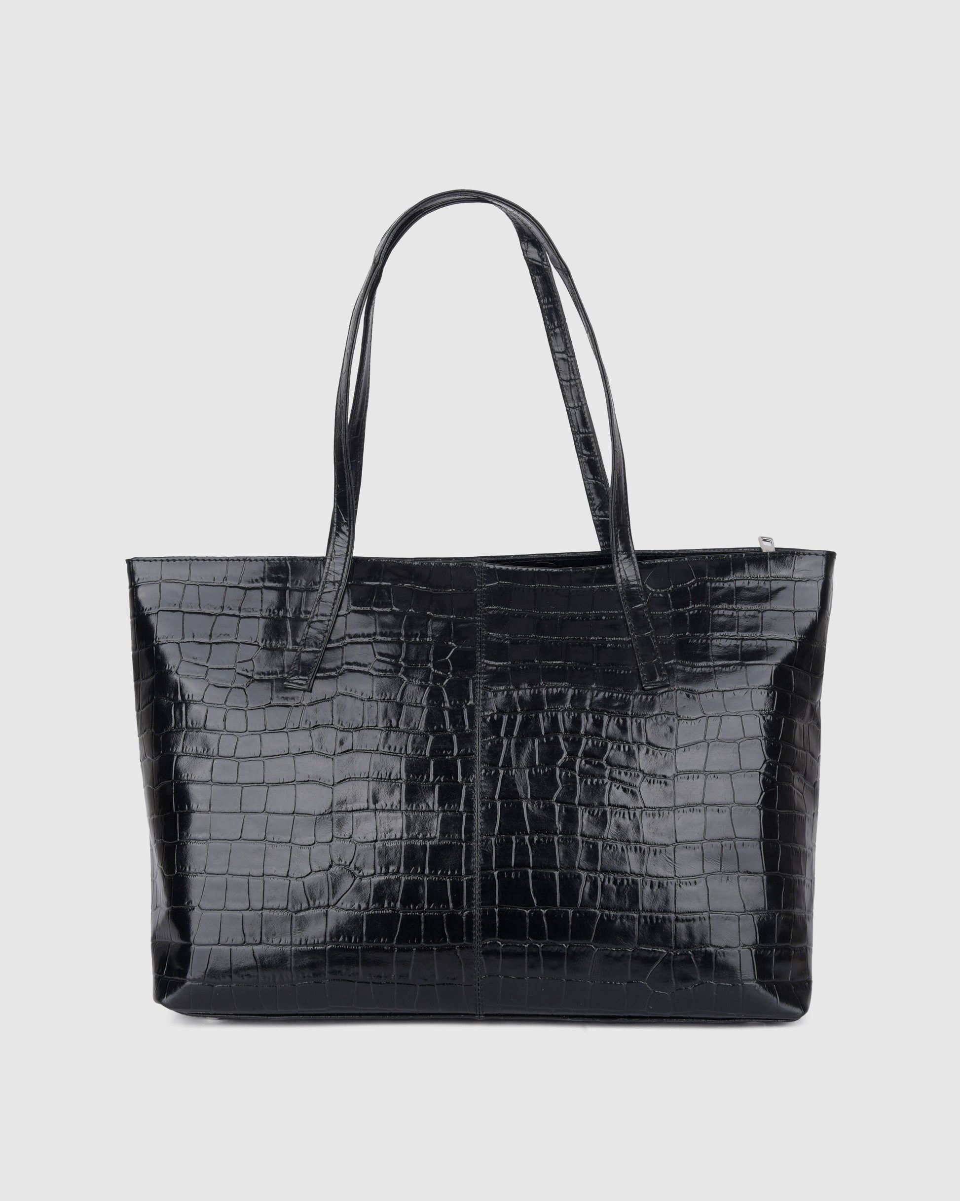 Núnoo Shopper Braided Texas Black Large Black