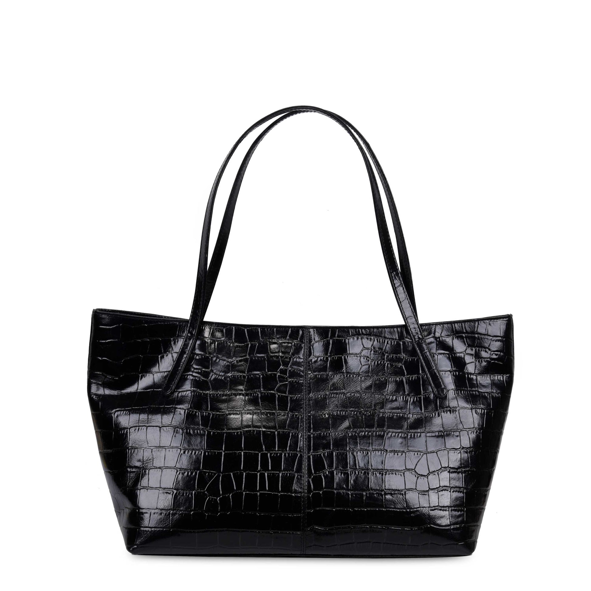 Núnoo Shopper Texas Braided Black Shoulder bags Black