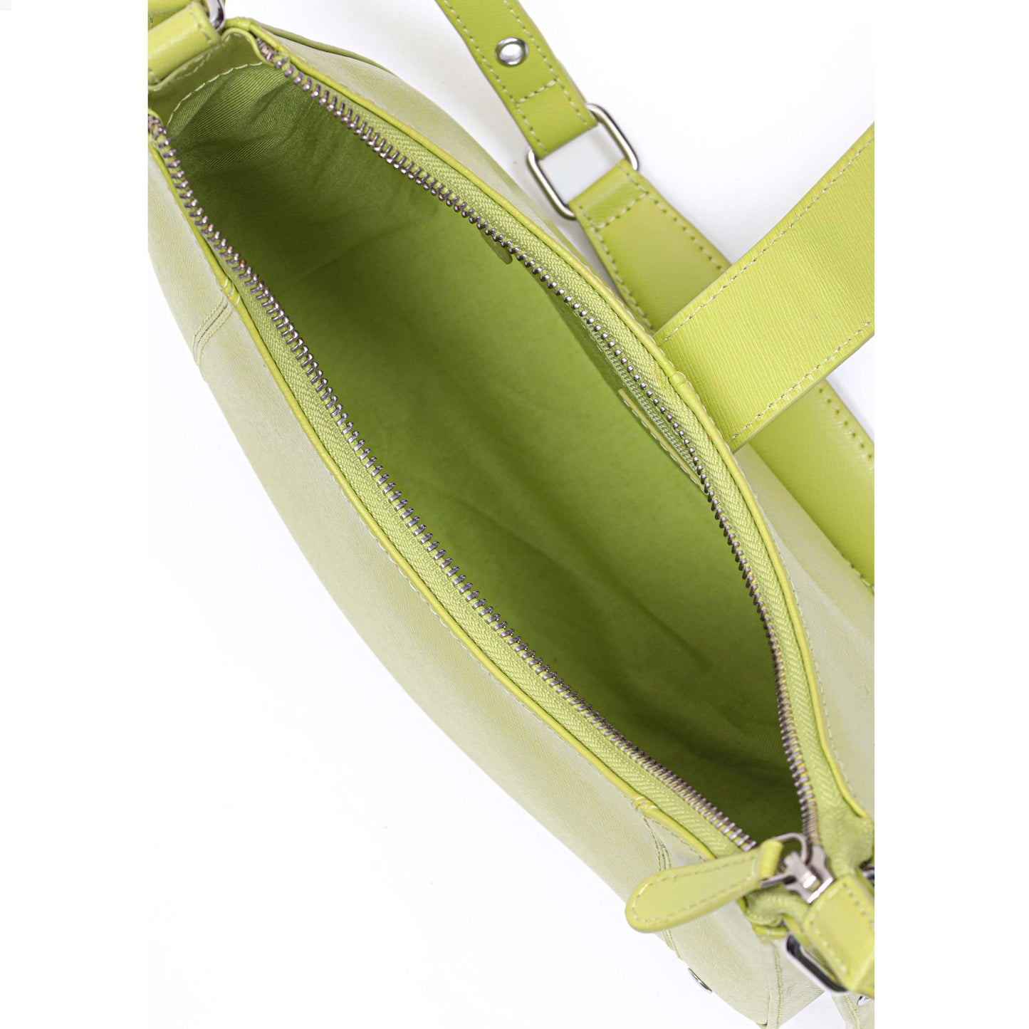 Núnoo Skye rivet florence bright green Shoulder bags Bright Green