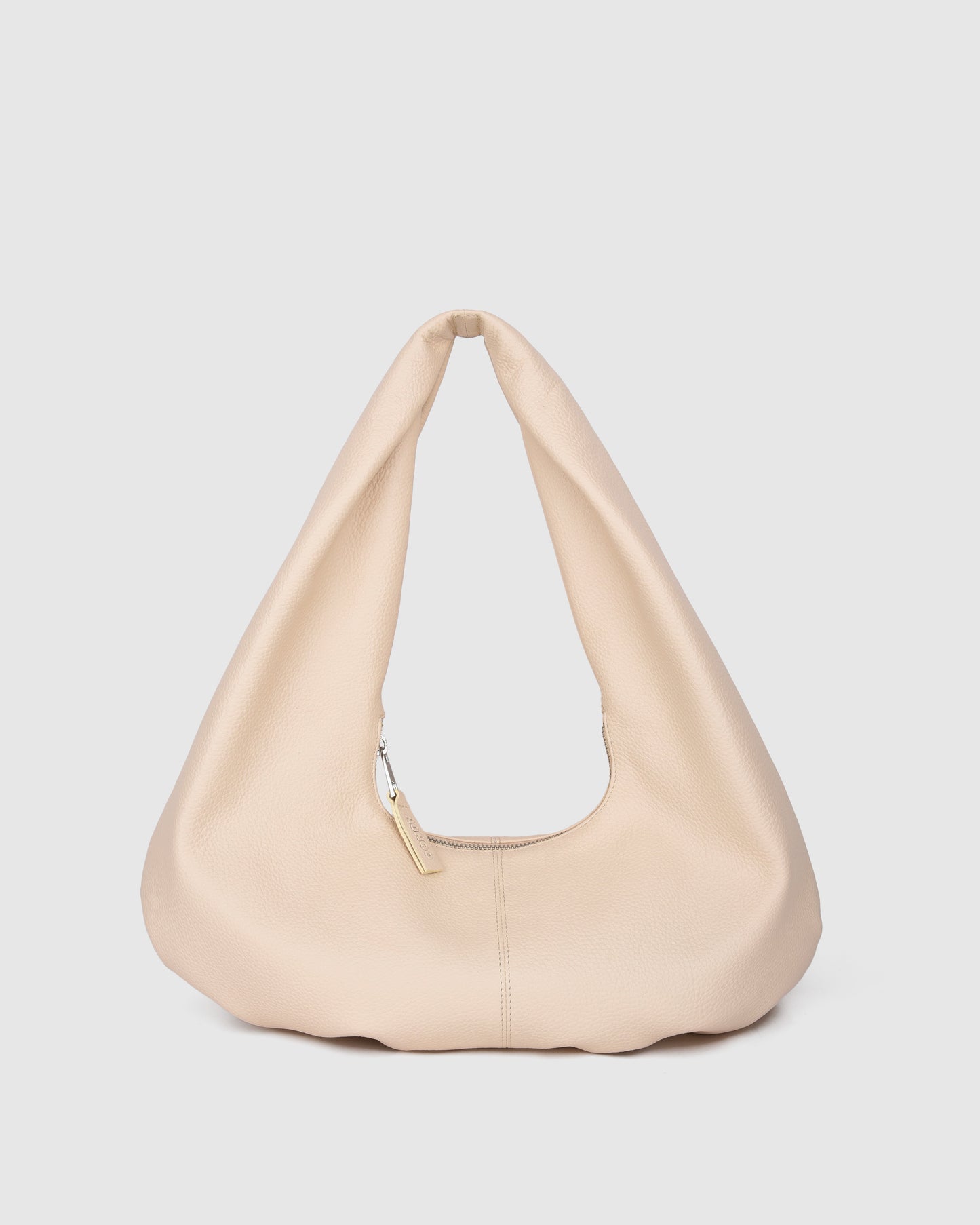Núnoo Small Alma Draped Soft Macadamia Medium Macadamia