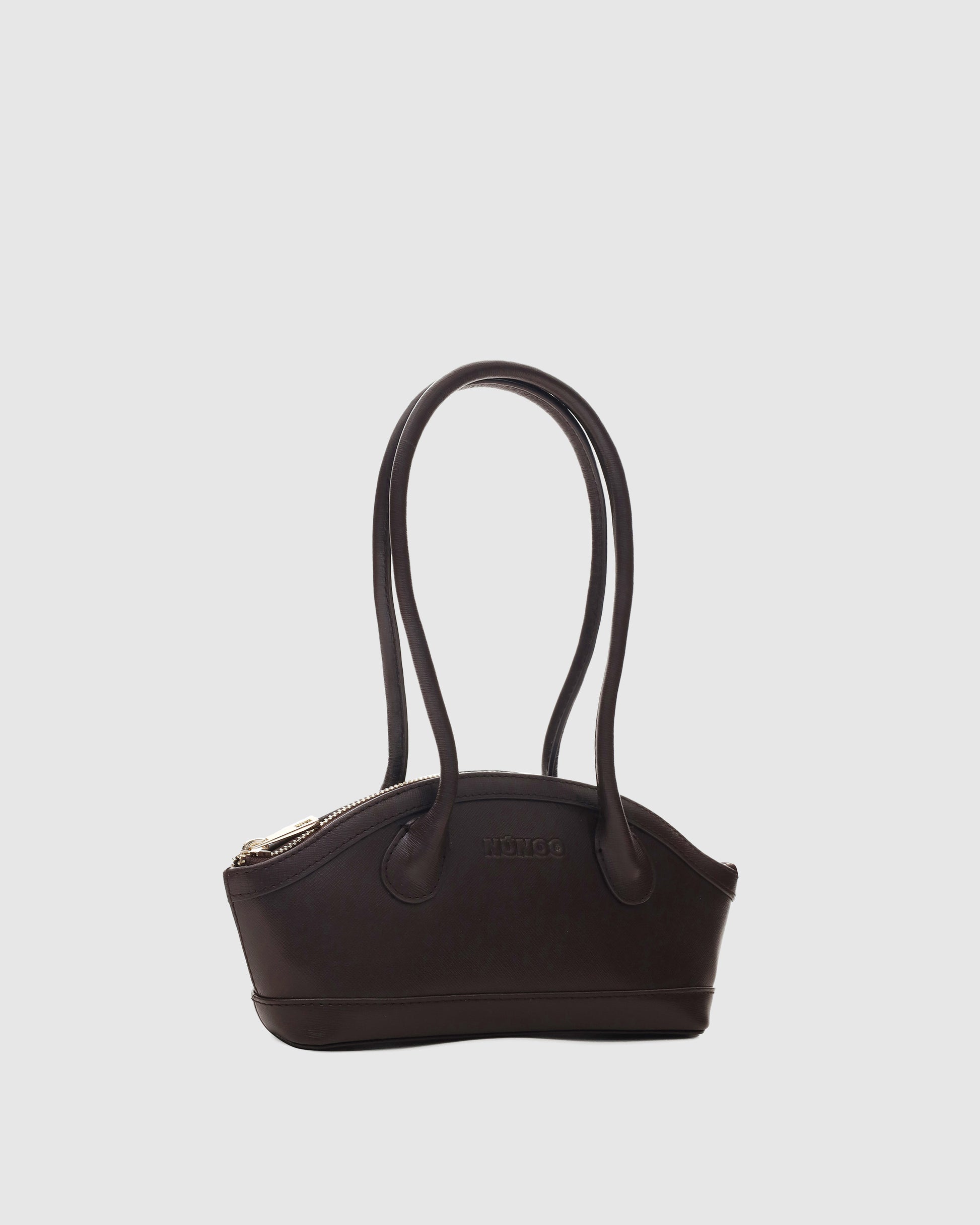 Núnoo Small Ayo Florence Chocolate w. Gold Small bag Chocolate