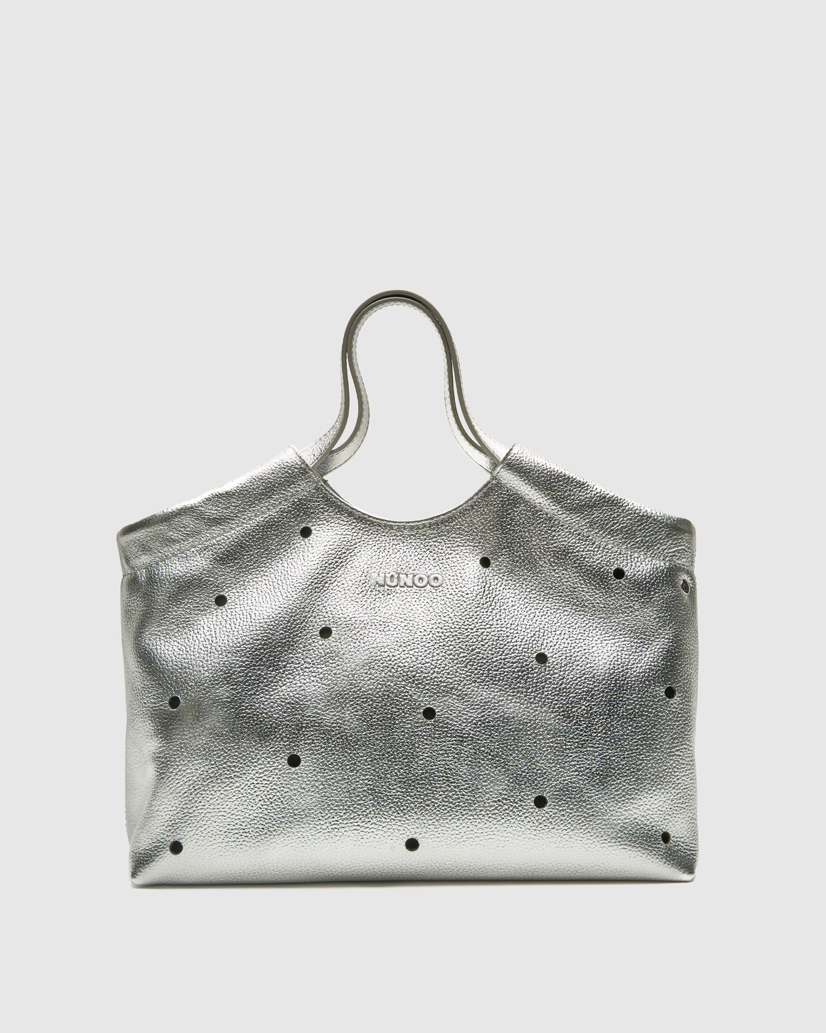 Núnoo Small Bellis Metallic Silver Large Silver