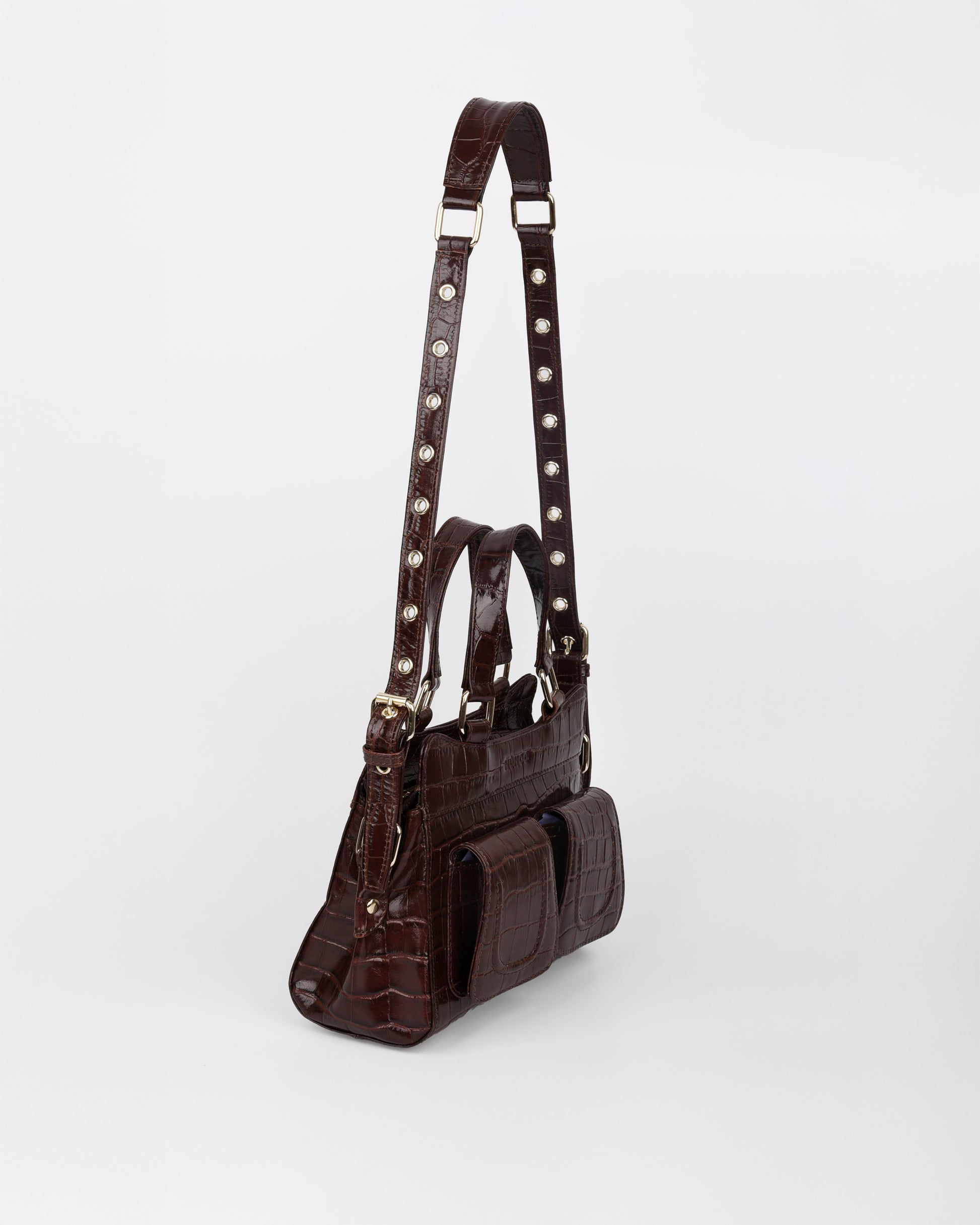 Núnoo Small Cher Texas Brown w. Gold Medium Brown