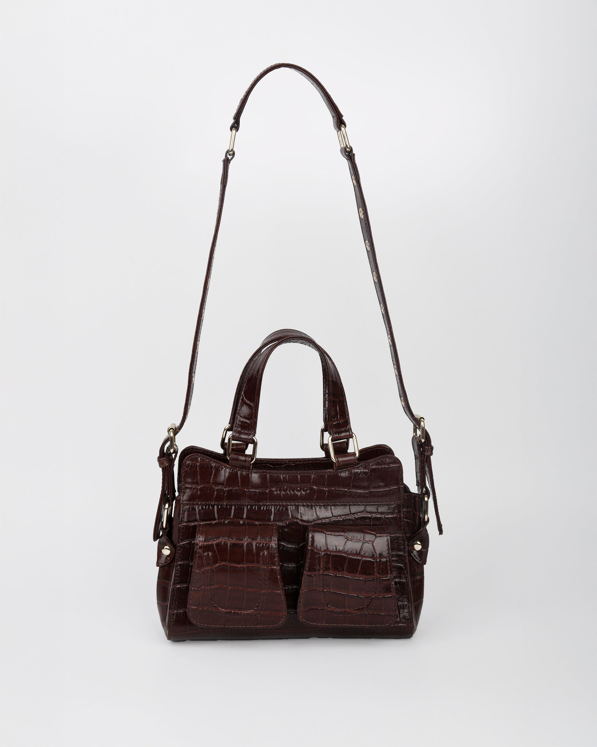 Núnoo Small Cher Texas Brown w. Gold Medium Brown