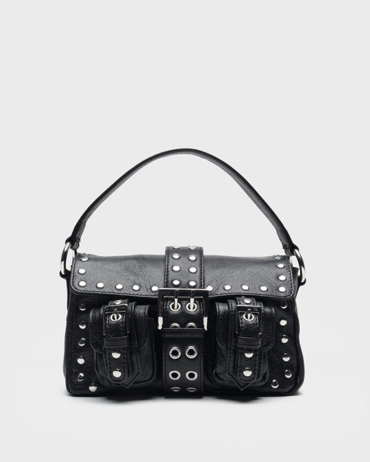 Núnoo Small Honey Buckle Rivet Mountain Black Small bag Black
