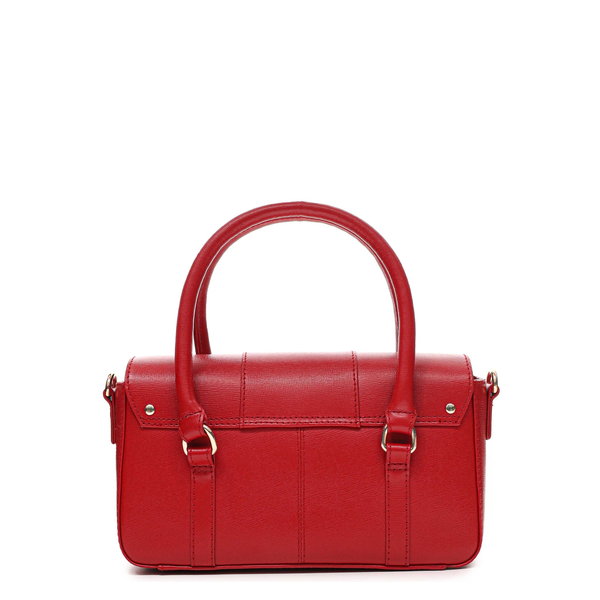 Núnoo Small Maggie Icon Florence Bright Red w. Gold Small bag Bright Red