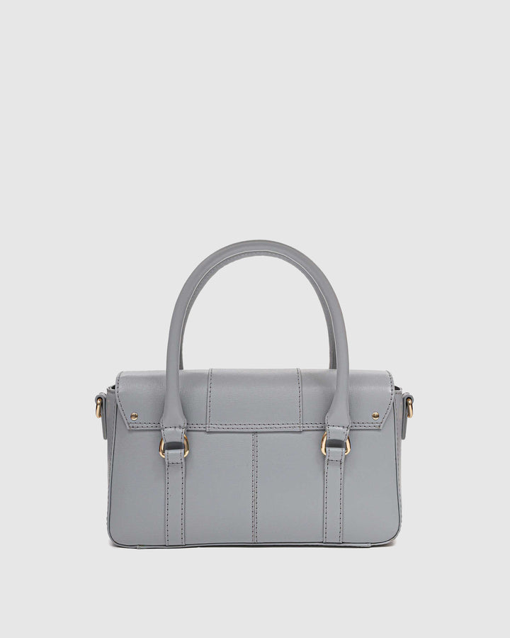 Núnoo Small Maggie Icon Florence Light Grey w. Gold Small bag
