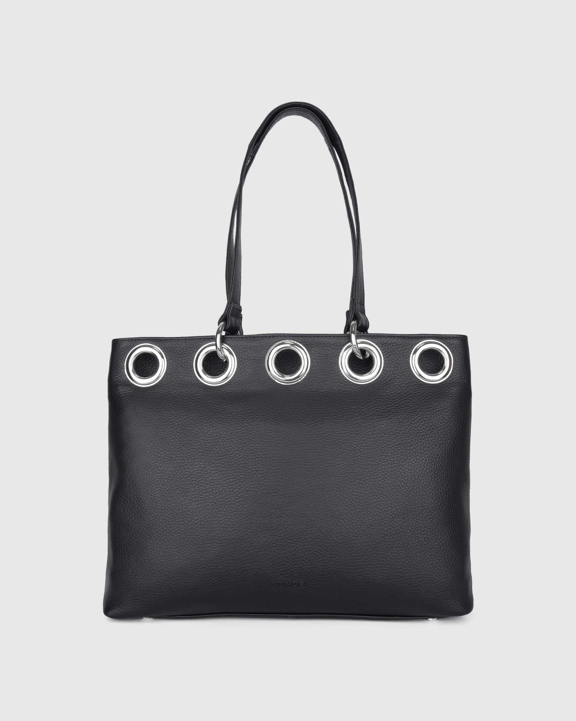 Núnoo Sophie Eyelet Soft Black Large Black