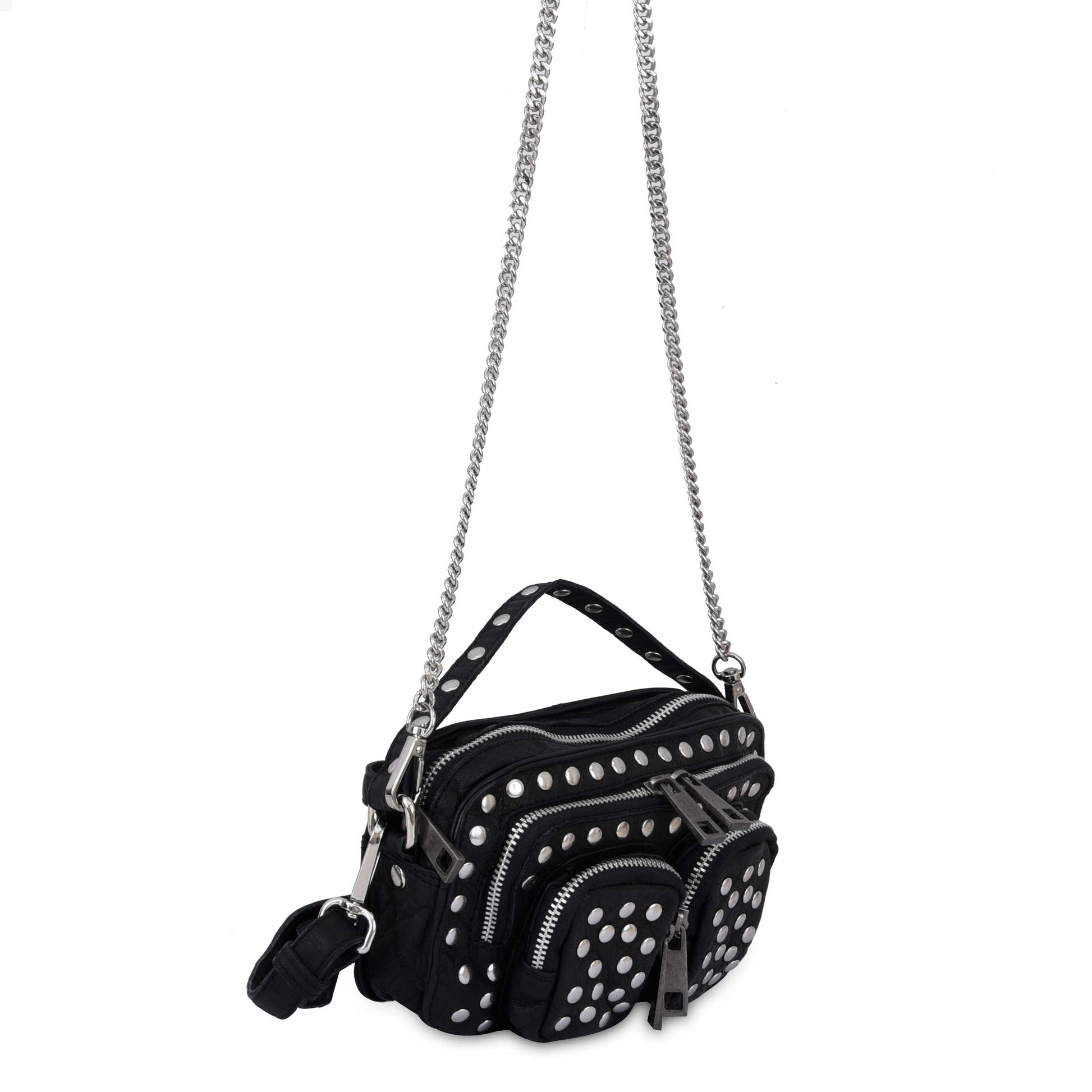 Núnoo Helena disco black Mini bags Black