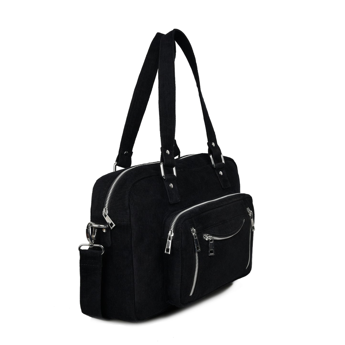 Núnoo Mille corduroy black Shoulder bags Black