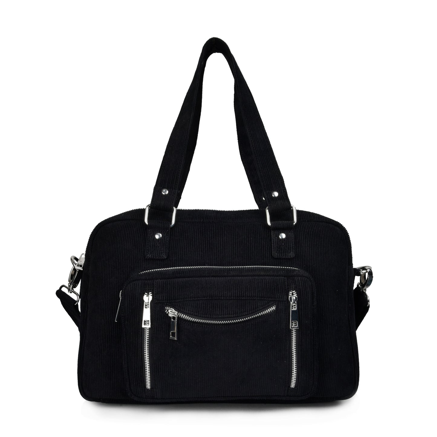 Núnoo Mille corduroy black Shoulder bags Black